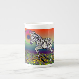 En Porcelaine Tasse de zèbre