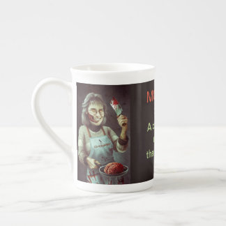 En Porcelaine Tasse de zombi de maman