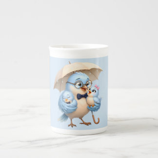 En Porcelaine Tasse spéciale Papa Oiseau Délicieux Design de Fam