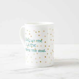 En Porcelaine Un jour à la tasse de la Chine de tour