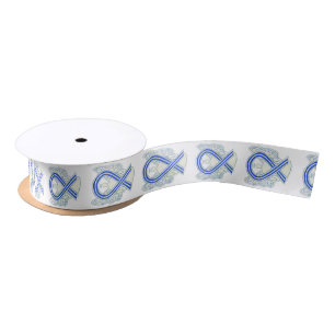 En Satin Angles de ruban de sensibilisation ALS Conception 