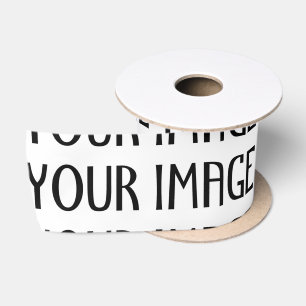 En Satin Customisez-le avec votre ruban de photo de photo