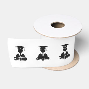 En Satin Diplôme Graphique cadeau Ruban HAMbyWG