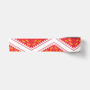 En Satin Drapeau Alsace Ruban