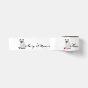 En Satin Joyeux ruban de Kittymas