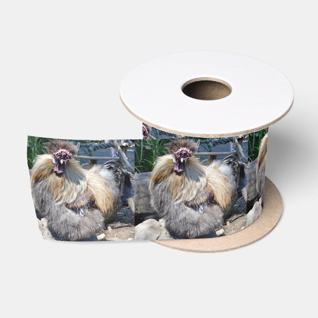 En Satin Poulet moche, Ruban satiné (Bobine)