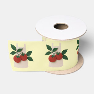 En Satin Ruban Cadeau pour Récolte de Produits   Tomates po