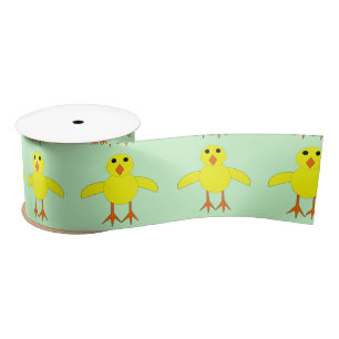 En Satin Ruban de brique pâque mignon
