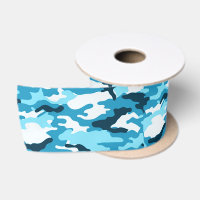 Ruban de camouflage bleu