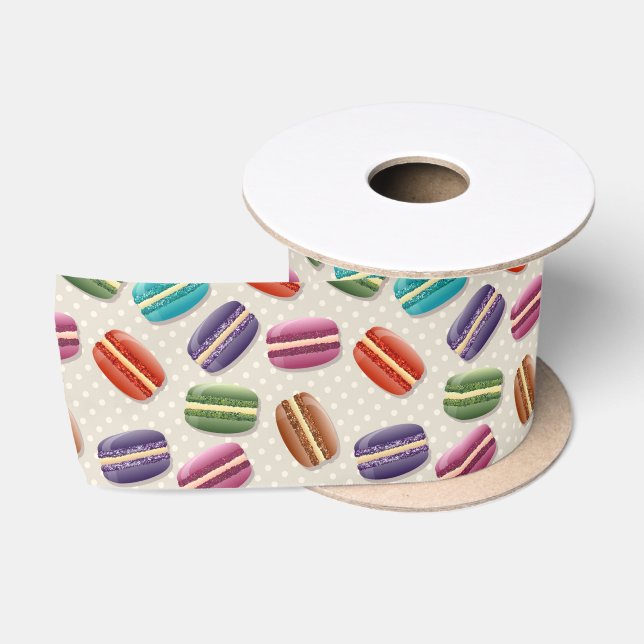 En Satin ruban de macarons (Bobine)
