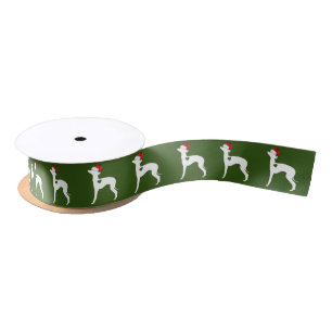 En Satin Ruban de Noël grec italien