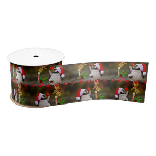 En Satin Ruban de Noël, Pingouin