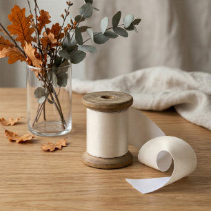 En Satin Ruban de papier carton automnal pour emballage cad