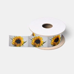 En Satin Ruban de tournesol