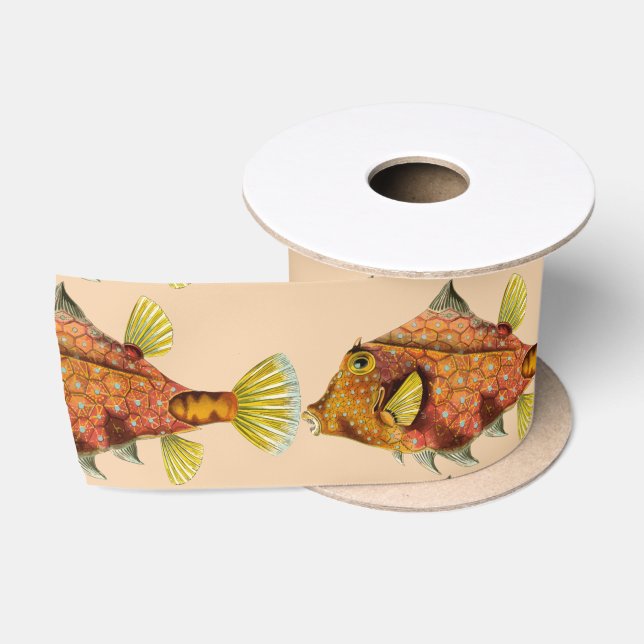En Satin ruban d'écharpe de poisson (Bobine)