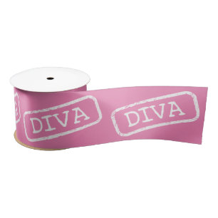 En Satin Ruban embrayé DIVA