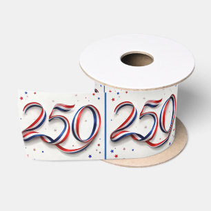 En Satin Ruban et étoiles pour le 250e anniversaire des Éta