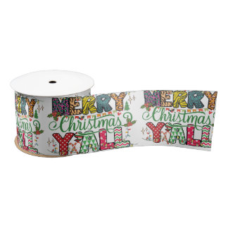 En Satin Ruban Joyeux Noël à tous