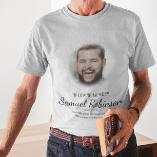 En Souvenir   T-Shirt Mémorial Photo