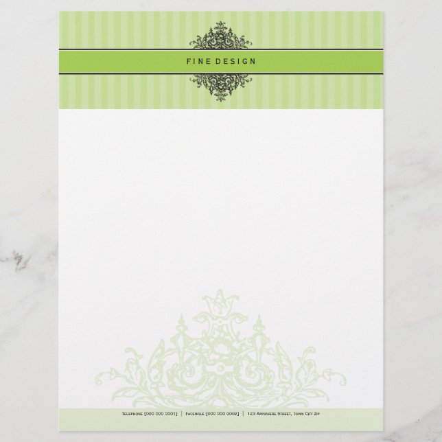 En-tête De Lettre 096 Susan :: LETTERHEAD - belle renaissance 12 (Devant)