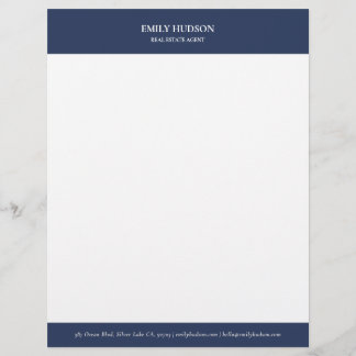 En-tête De Lettre Agent immobilier