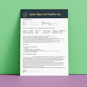 En-tête De Lettre Allergy Patch Test Golden Détails Consentement For