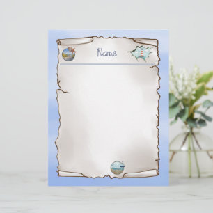 En-tête De Lettre Bloc-notes