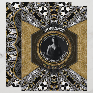 En-tête De Lettre Capricorn Big 3 Earth Color Energy Flyers