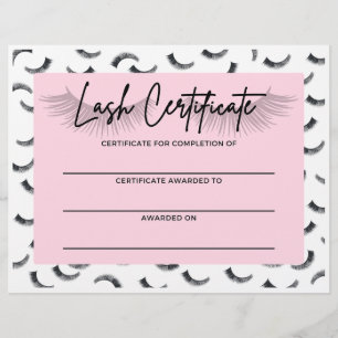 En-tête De Lettre Certificat d'achèvement de la formation de la lais