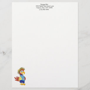 En-tête De Lettre Customisable En-tête personnalisé "Island Parrot"