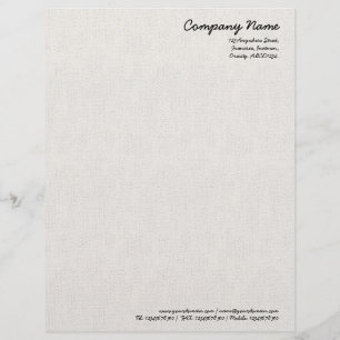 En-tête De Lettre Customisable Look Canvas