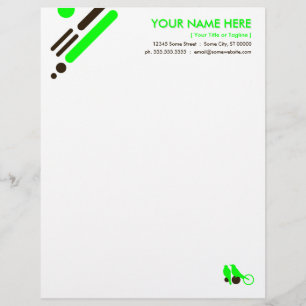 En-tête De Lettre Customisable oiseaux moisis