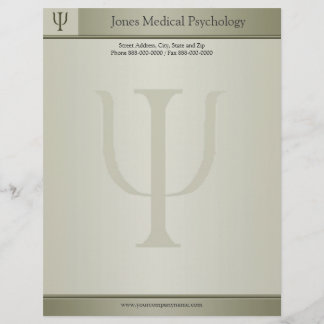 En-tête De Lettre Customisable Psychologue en-tête