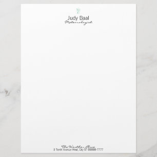 En-tête De Lettre Customisée Baal (style d'impression typographique, deux