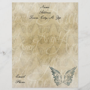 En-tête De Lettre Customisée En-tête de lettre-Ange