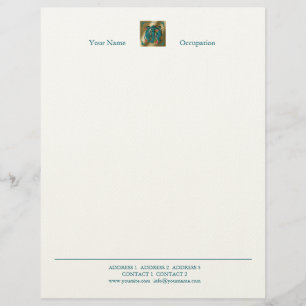 En-tête De Lettre Customisée Lettre antique M - En-tête