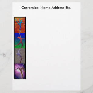 En-tête de lettre de danse