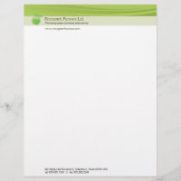 En-tête de lettre de Environmental Company