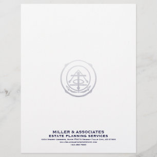 En-tête de lettre de la Compagnie bleue de la Mari