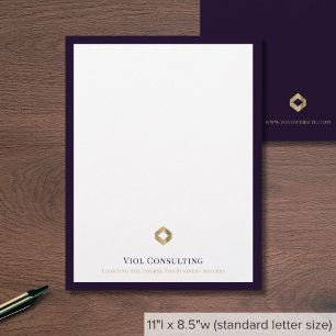 En-tête De Lettre Elégant luxe moderne