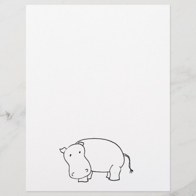 En-tête De Lettre Hippo   (Devant)