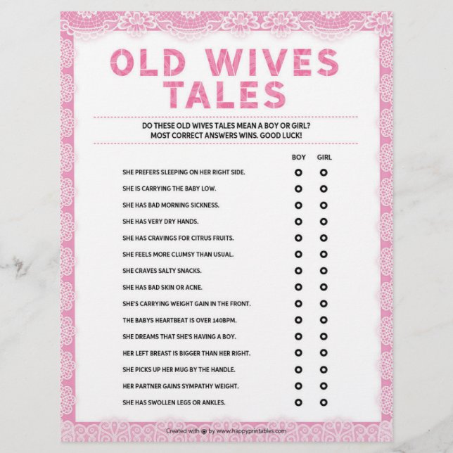 En-tête De Lettre Histoires de vieilles femmes [dentelle de luxe [ro (Devant)