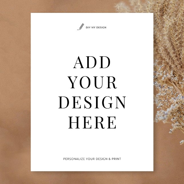 En-tête De Lettre Lettre américaine 8,5 x 11 po (Business letterhead printing - Upload your design and print your company branded letterheads)