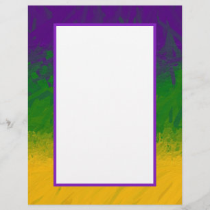 En-tête De Lettre Mardi Gras Gradient