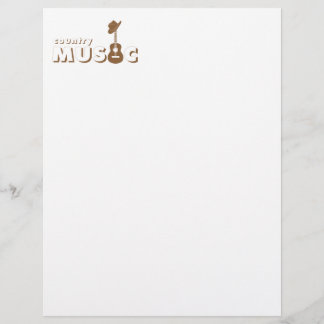 En-tête De Lettre Musique country