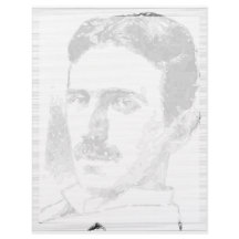 Nikola Tesla Dessin En Noir Et Blanc