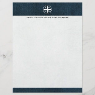 En-tête De Lettre Personnalisée Christogram ICXC NIKA Jésus conquiert