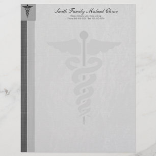 En-tête De Lettre Personnalisée Médecin Médicale Docteur en chef