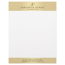 Plaine moderne de Faux de monogramme élégant