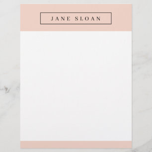 En-tête De Lettre Professionnel moderne